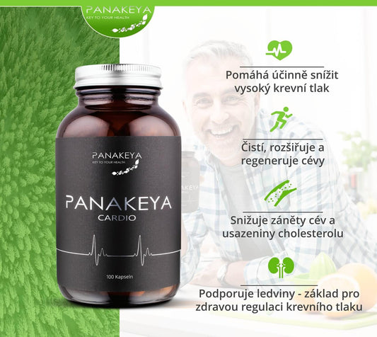 PANAKEYA® Cardio - doplněk výživy (100 kapslí)